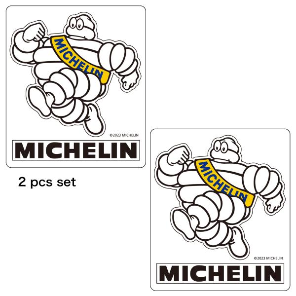 ミシュラン（MICHELIN） オフィシャル ランビブ ステッカー シール 2枚