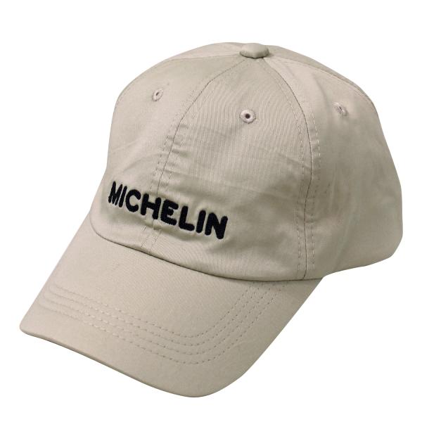ミシュラン（MICHELIN） オフィシャル ローキャップ 帽子 ベージュ
