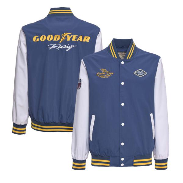 グッドイヤー（GOODYEAR） カレッジ ジャケット サニーベール ブルー