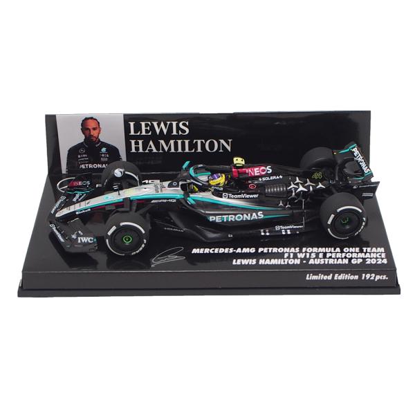 ミニチャンプス 1/43 メルセデス AMG W15 E パフォーマンス 2024年