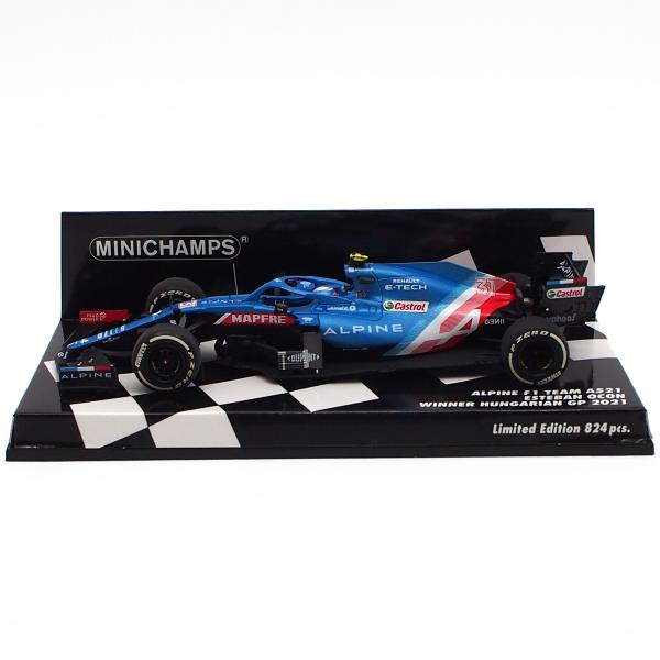 ミニチャンプス 1/43 アルピーヌA521 エステバン・オコン バーレーンGP ミニチャンプス 1/43 アルピーヌ F1 チーム A521 エステバン オコン