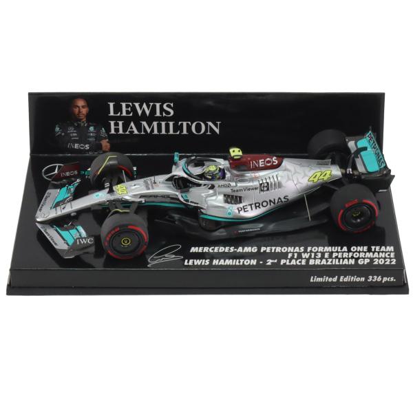 ミニチャンプス 1/43 2022年 メルセデス AMG W13 ルイス ハミルトン