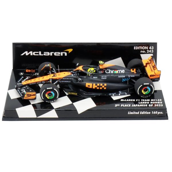マクラーレン 1/43 ミニチャンプス MCL35 シンガポールGP ランド・ノリス MCL36 チーム F1 マクラーレン 1/43 376個限定 ランド・ノリス ミニカー
