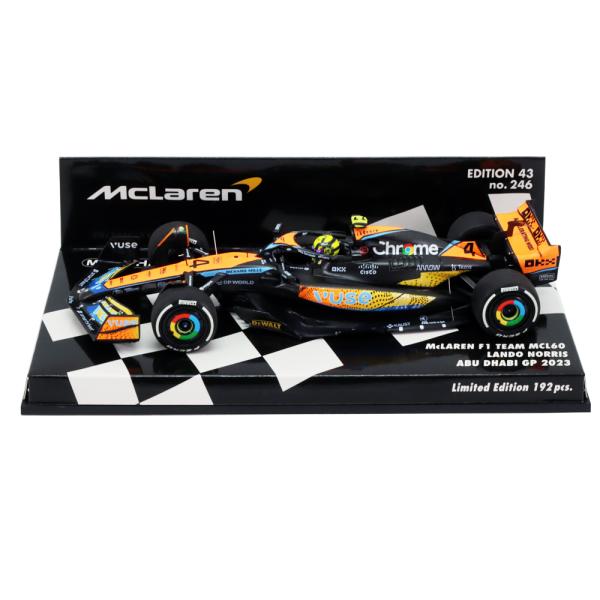 ミニチャンプス 1/43 マクラーレン F1 チーム MCL60 2023年 アブダビGP
