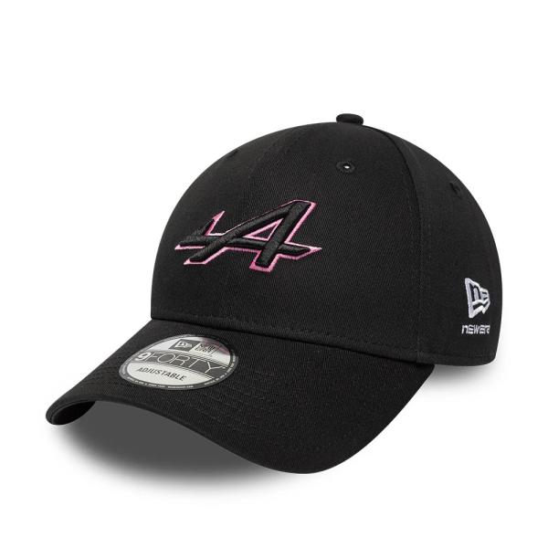 アルピーヌ F1 New Era 9FORTY チーム キャップ　帽子　ブラック NEW ERA（ニューエラ） 2026 BWT アルピーヌ F1 チーム エッセンシャル