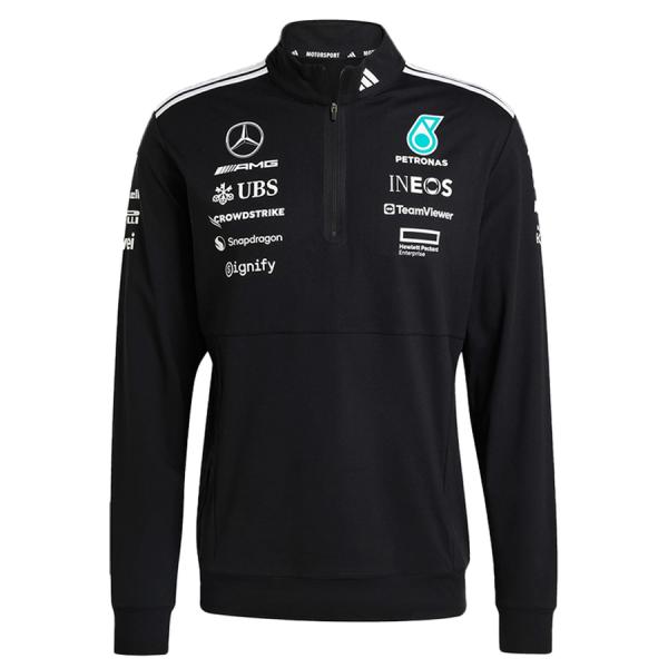 メルセデス AMG F1 チーム オフィシャル フーディー2025 Mens 2025 Team Hoody Black | Official Mercedes-AMG PETRONAS F1