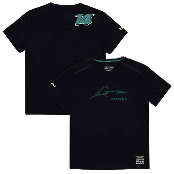 Fernando Alonso ( フェルナンド・アロンソ ) Tシャツ アストンマーティン アラムコ コグニザント F1 2025