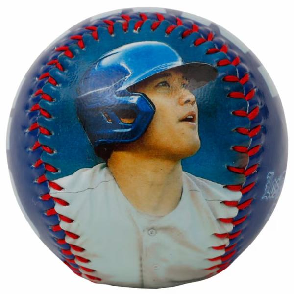 Majestic 大谷翔平 ドジャース プリントボール 大リーグ