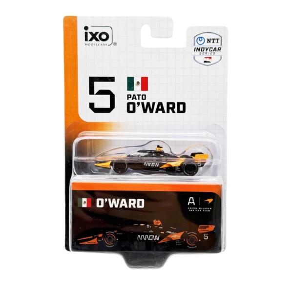 イクソ 1/64 2025 アロー マクラーレン Arrow #5 パトリシオ オワード インディカー INDYCAR ixo ミニカー モデルカー 模型 DG5811