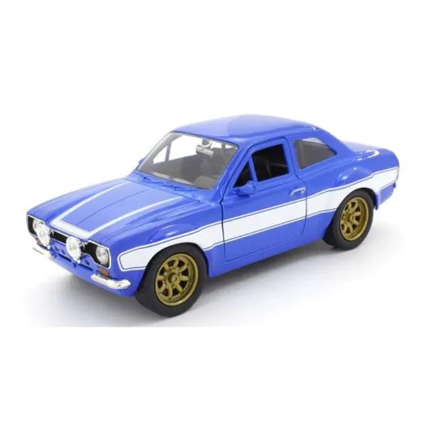 JADA 1/24 Fast&amp;Furious ワイルドスピード ユーロ ミッション フォード エスコート RS2000 MKI ブライアン オコナー モデルカー 映画 車 ワイスピ JADA99572