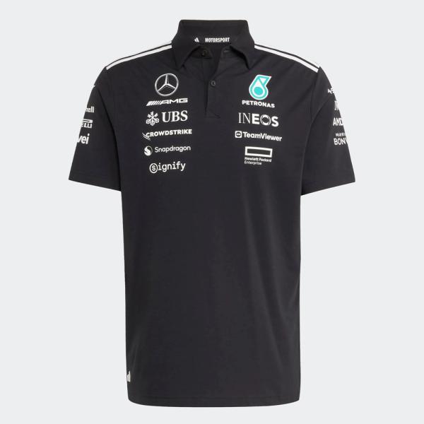 メルセデスAMG F1チーム　2024支給品　ポロシャツ　非売品 海外規格サイズ 2025 メルセデス AMG ペトロナス F1 チーム ポロシャツ