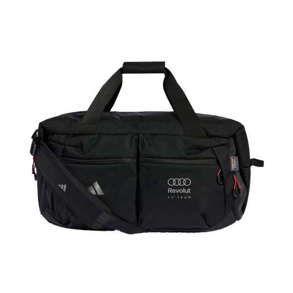 2026 アウディ レボリュート F1 チーム ダッフルバッグ 50L ブラック Formula1 エフワン Audi Revolut 公式 グッズ 鞄 かばん カバン 大容量 Adidas アディダス