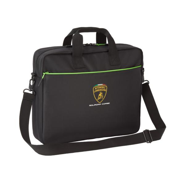 Lamborghini レザー ビジネスバッグ Lamborghini（ランボルギーニ） オフィシャル スクアドラ コルセ
