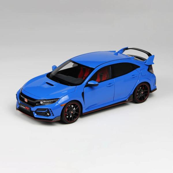 ホンダ（HONDA） LCD 1/18 シビック タイプR FK8 ブルー 模型 HONDA