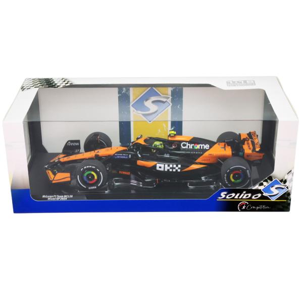 S.O.L.I.D ソリッド 1/18スケール マクラーレン MCL38 ランド ノリス