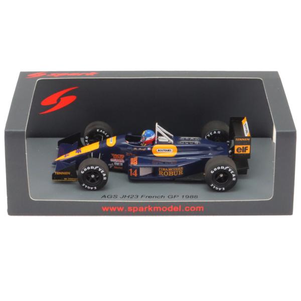 スパーク 1/43 AGS JH23 1988年 フランスGP フィリップ ストレイフ
