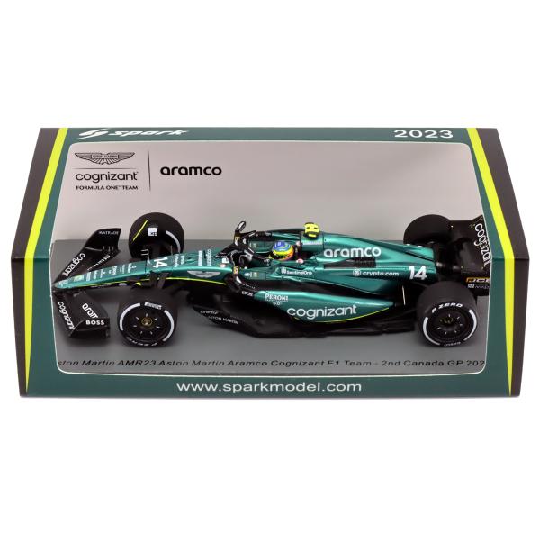 スパーク 1/43 Aston Martin AMR23 F.アロンソ formula-sports_s8597