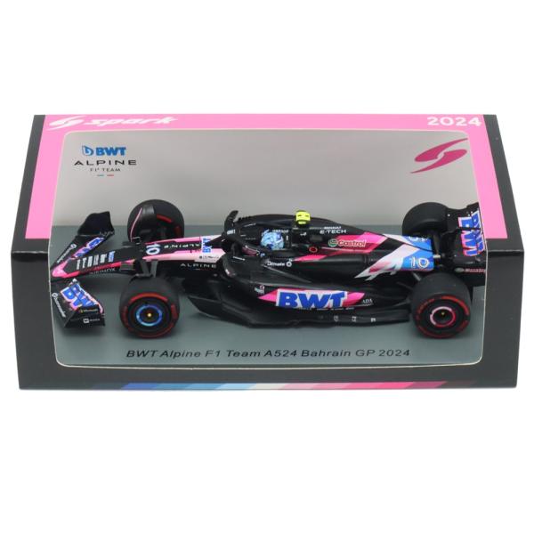 スパーク 1/43 BWT アルピーヌ F1 チーム A524 バーレーンGP 2024