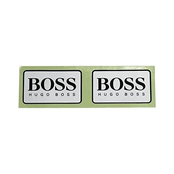 HUGO BOSS ヒューゴボス レプリカヘルメット用 ステッカー 2枚セット