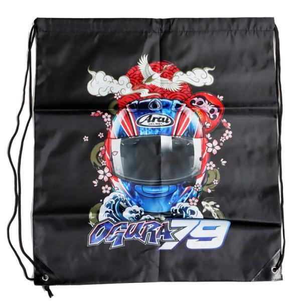2026 トラックハウス レーシング 小椋 藍 #79 ジムバッグ MotoGP モトGP Trackhouse Racing Ai Ogura 公式 オフィシャル グッズ ジムサック スポーツバッグ 運動