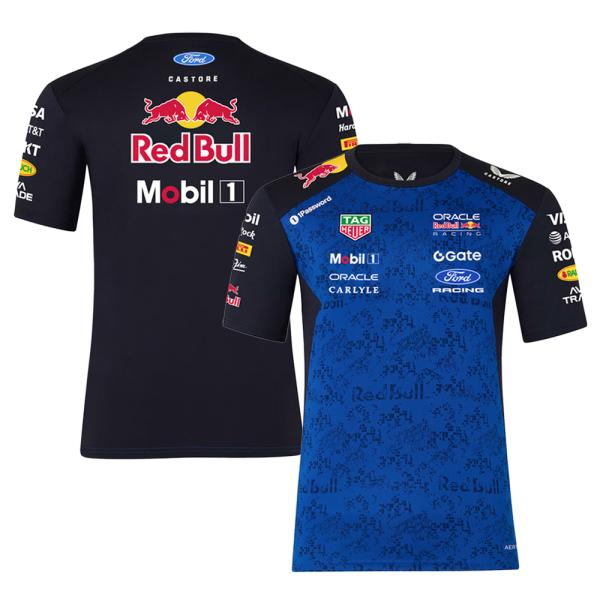 2026 オラクル レッドブル レーシング チーム Tシャツ ブルー 青 公式