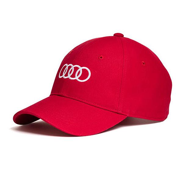 Audi アウディ ロゴ ベースボール キャップ 帽子 レッド 赤 : Formula