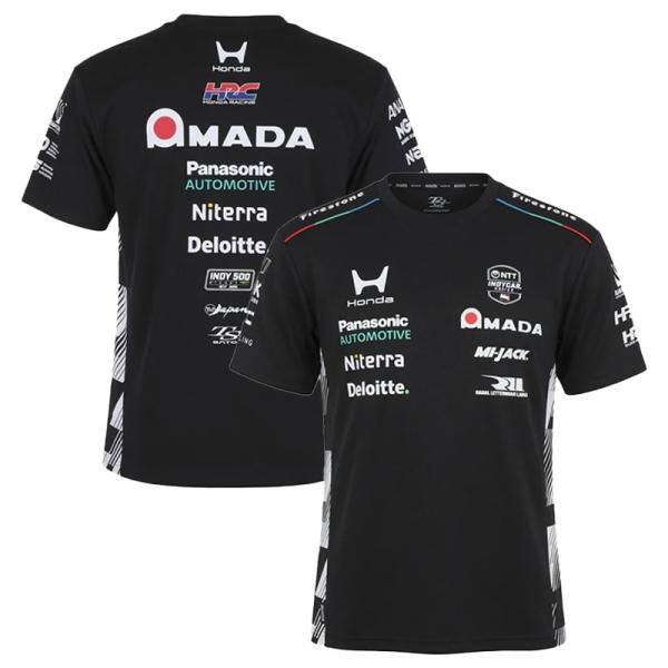 2026 佐藤 琢磨 TS ドライバーズ Tシャツ インディカー インディ500