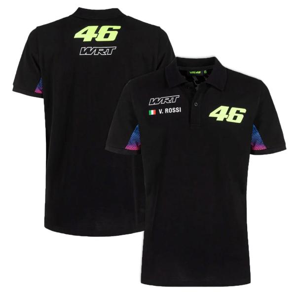 バレンティーノ ロッシ VR46 WRT コレクション Fade 46 ポロシャツ
