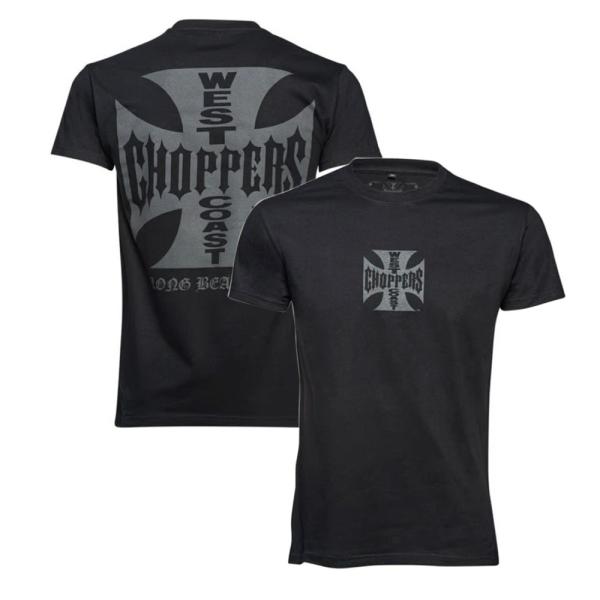 WCC ウエストコーストチョッパーズ 両面プリントTシャツ ブラック XL WEST COAST CHOPPERS（ウエストコーストチョッパーズ） 即納【ワイルド