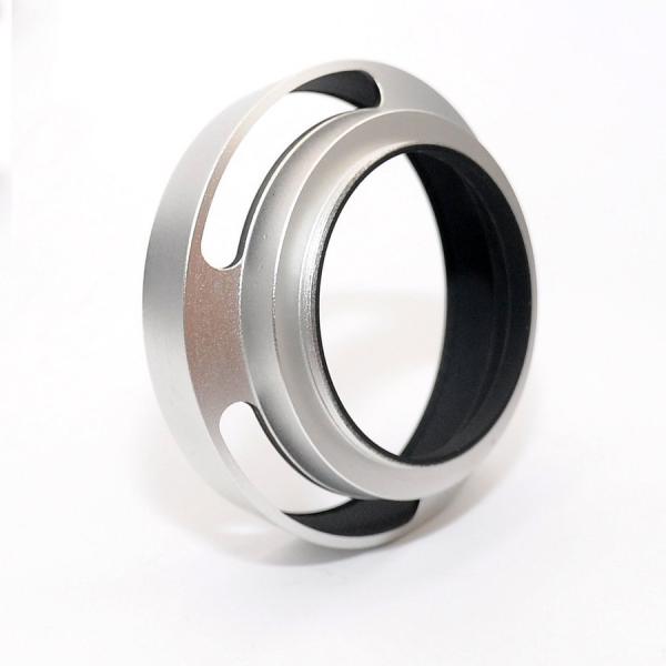 フード径:49mm クラシックメタル レンズフード カメラ用 シルバー 軽量で丈夫なアルミ合金製 口径49ミリ スクリュー ねじ込み式（銀