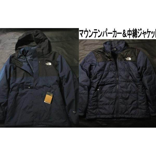 10月末迄ノースフェイス 3in1 マウンテンパーカー & 中綿ジャケット THE NORTH FACE（ザ ノースフェイス） 本物正規◇ノースフェイス◇3in1