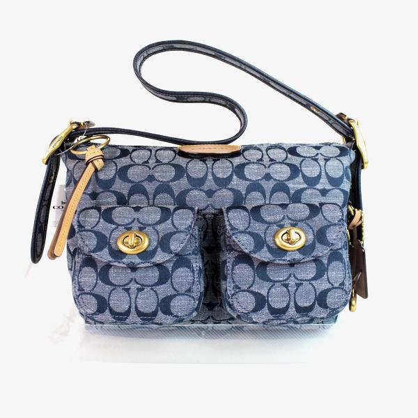 コーチ COACH シグネチャー カーフ レザー バッグ ショルダー バッグ コーチ COACH シグネチャーショルダーバッグ 25664 ベージュ