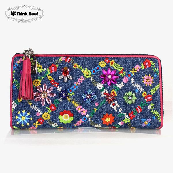 【新品未使用】Think Bee! シンクビー　オーバーザレインボー　長財布 fortnerplaza_a002590