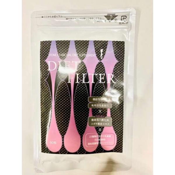 DIET FILTER ダイエットサプリ 60粒 (ダイエットフィルター)2袋