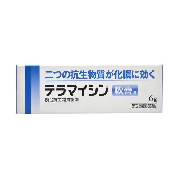 【第2類医薬品】テラマイシン軟膏a 6g【メール便(送料込)】※代引は不可