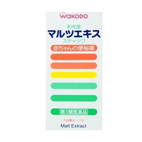 他サイト： 【第3類医薬品】和光堂 マルツエキス・ステイツク 9g×12包 [【ゆうパケットパフ・置き配専用(送料込)】・他の商品と同梱は不可]の商品画像
