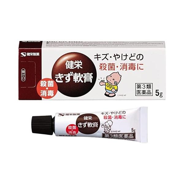 【第3類医薬品】健栄きず軟膏 5g