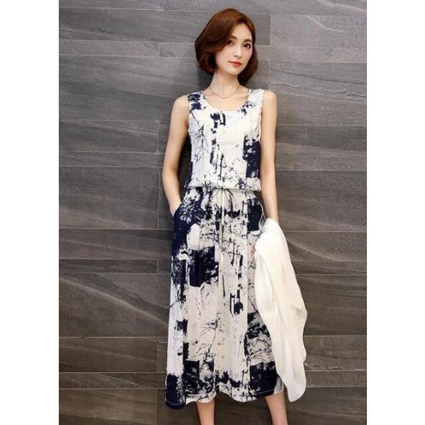 ワンピース レディース マキシ丈 カーディガン ノースリーブワンピース 2点セット クラシック風 綿麻 ロング 大きいサイズ 大人 通勤 旅行 ドレス 春夏 Buyee Buyee Japanese Proxy Service Buy From Japan Bot Online