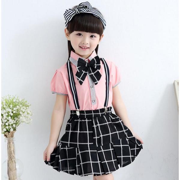 学生服 小学生制服 子供 スーツ 上下セット 4点セット チェック ...