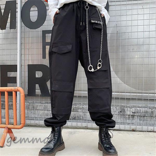 ダンス 衣装 ヒップホップ カーゴパンツ コットン ミリタリーレディース メンズ ファッション ダンス ヒップホップ 衣装 男女兼用 格安saleスタート