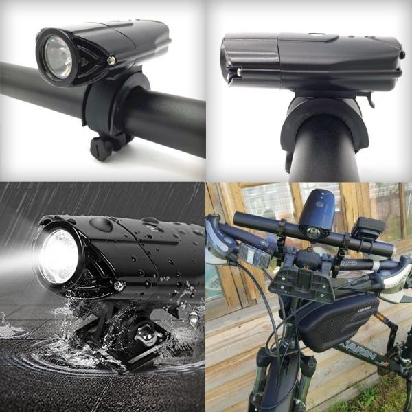 自転車 ライト 充電 式