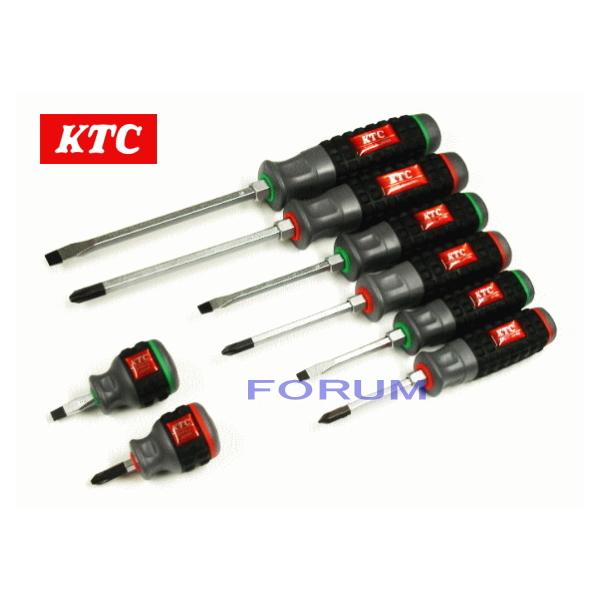 KTC 【レビューを書いて送料無料】 樹脂柄貫通ドライバーセット 8本組