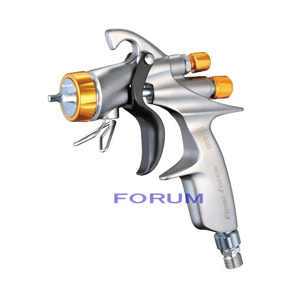 meiji finer　スプレーガン Meiji FINER 2 plus G14 side cup type spray gun metallic
