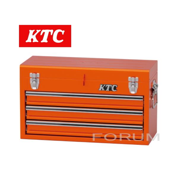 KTC 工具箱 チェスト (3段3引出し) SKX0213CR ( オレンジ KTC 工具箱 チェスト (3段3引出し) SKX0213CR ( オレンジ