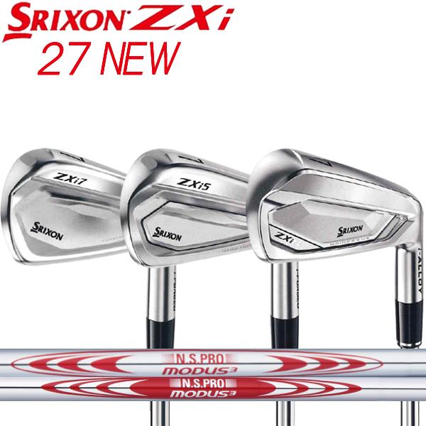 スリクソン NEW ZXi 27年モデル ZXi7 / ZXi5 / ZXiR アイアン [NS PRO MODUS3 TOUR]   4本セット(#7〜PW)  110/105/115/105DST/120/システム125※コンボも可
