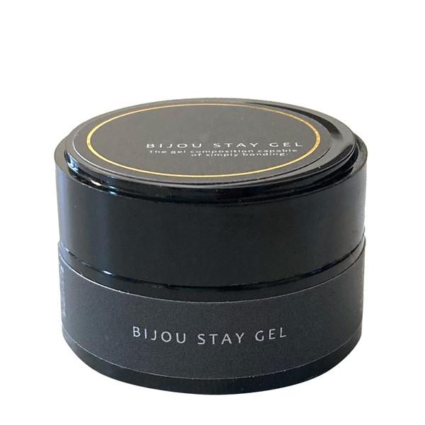 ■… 商 品 詳 細 …■ 商品名 ビジューステイジェル パーツ付け専用ジェル 5g 商品説明 最新！究極のビジュージェルが誕生！適度な粘度で扱いやすく、黄ばみがなく曇りも極限に抑えたクリアで美しいビジューステイジェルです。施術中に流れる心...