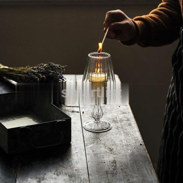 ■おしゃれなインテリアにツヤのある質感が上品でかわいいキャンドルホルダーはお隣韓国でも♪棚や卓上に飾ってオシャレなインテリアになります。■おしゃれなインテリア雑貨ドライフラワーを飾っても映えるガラス製のオブジェ。透明グラスはお花が映えてさっ...