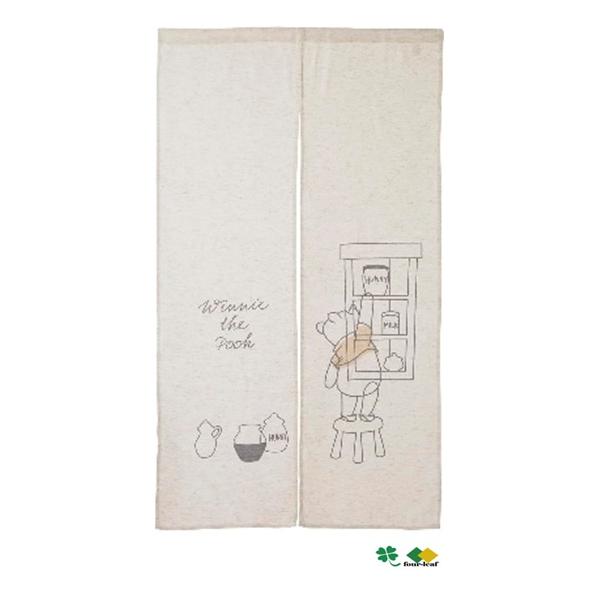くまのプーさん のれん 暖簾 幅85x150cm ポスト投函 送料無料 公式キャラクターグッズ 可愛い おしゃれ かわいい タペストリー 間仕切り ディズニー モリシタ
