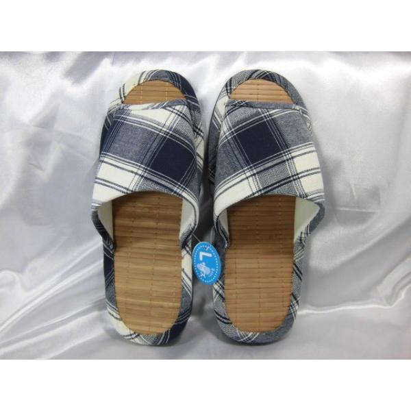 販売終了 竹スリッパ メンズ 紳士用ｌサイズ ２８ｃｍ ブルーチェック柄 ゆったり 大きいサイズ ルームシューズ 涼しい 天然素材 男性用 夏用 Buyee Servis Zakupok Tretim Licom Buyee Pokupajte V Yaponii