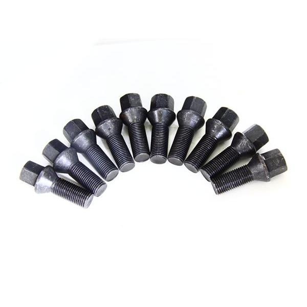 ブラックボルト　１２R　１４ｘ１．５ 　首下３５ｍｍ　２０本 ブラックボルト 12R M14x1．5 首下35mm 20本